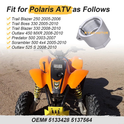 Axle Nut for Polaris Outlaw Scrambler Trail Blazer 525 500 450 330