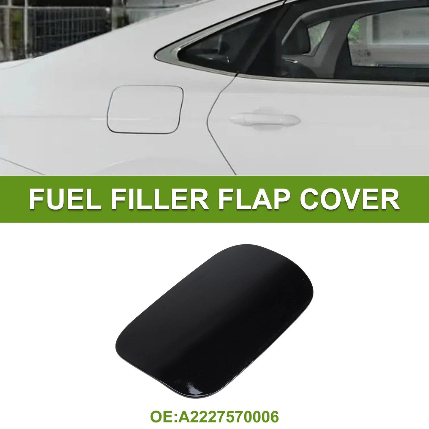 Fuel Tank Door Cap for Mercedes-Benz W222 2014-2020 Fuel Filler Flap Cover