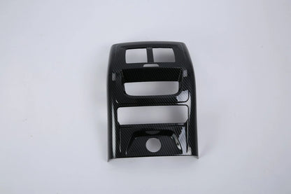 ABS Carbon Fiber Rear Air Vent Outlet Frame Cover Trim for BMW X3 G01 (2018-2021)