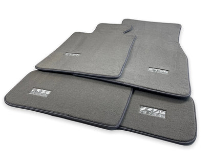 Premium Gray Floor Mats for BMW 1 Series F21 (2011-2019) - ER56 Design