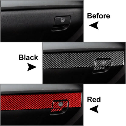 RHD Co-Pilot Glove Box Cover Trim for Toyota Tundra (2014-2021) Black