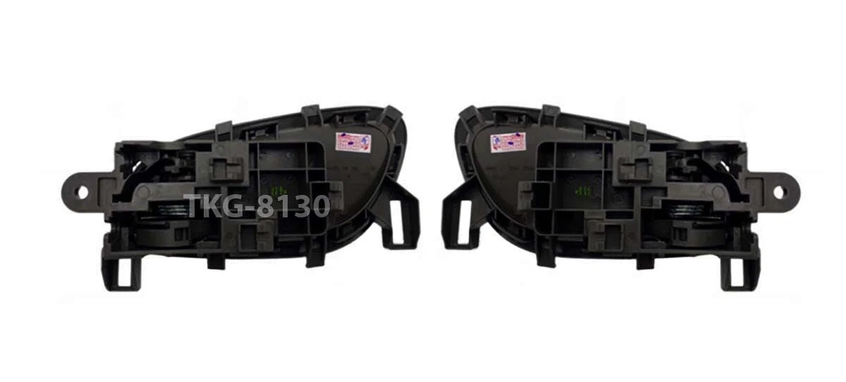 2 x Inner Door Handles Black for Nissan Navara NP300 D23 (2015-2023)