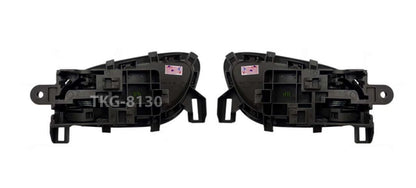2 x Inner Door Handles Black for Nissan Navara NP300 D23 (2015-2023)