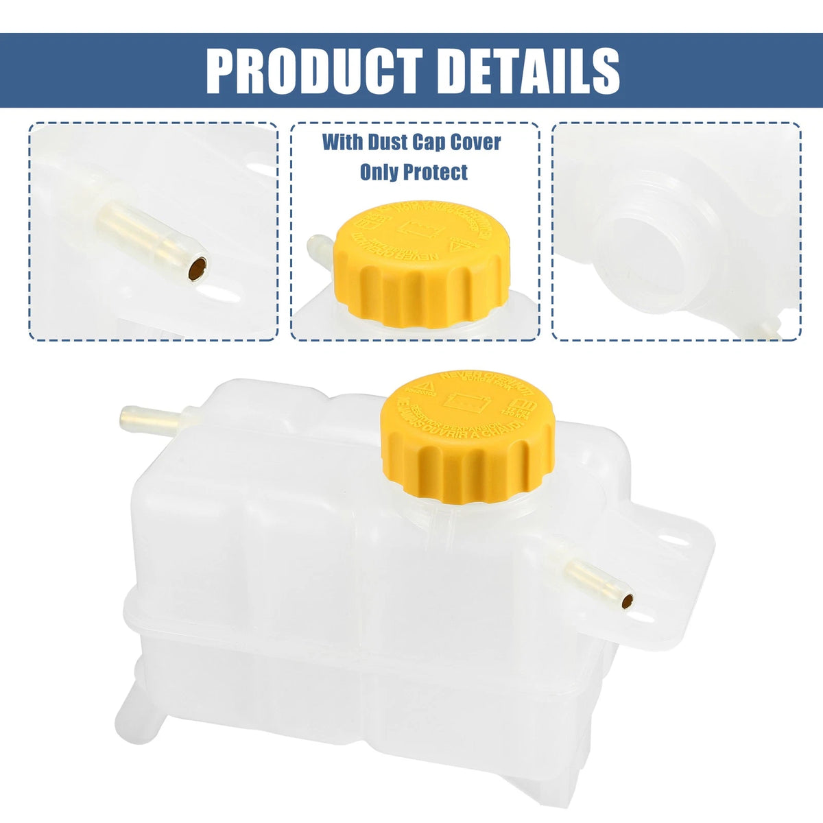 Coolant Radiator Reservoir Tank with Cap for Chevrolet