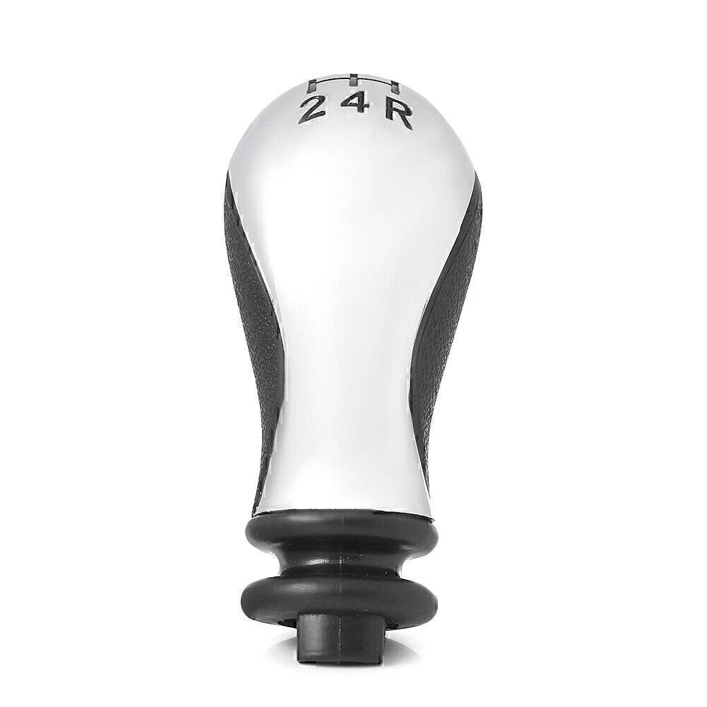 Silver 5 Speed Gear Shift Knob for Citroen C5, Xsara Picasso (2001-2008)