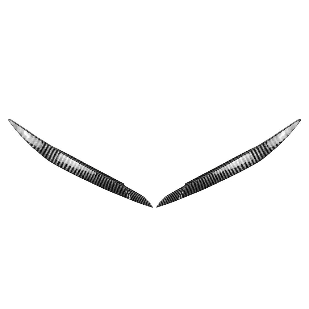 Carbon Headlight Eyebrow Covers for BMW X6 E71 E72 X6M X5M E70 (2008-2019)