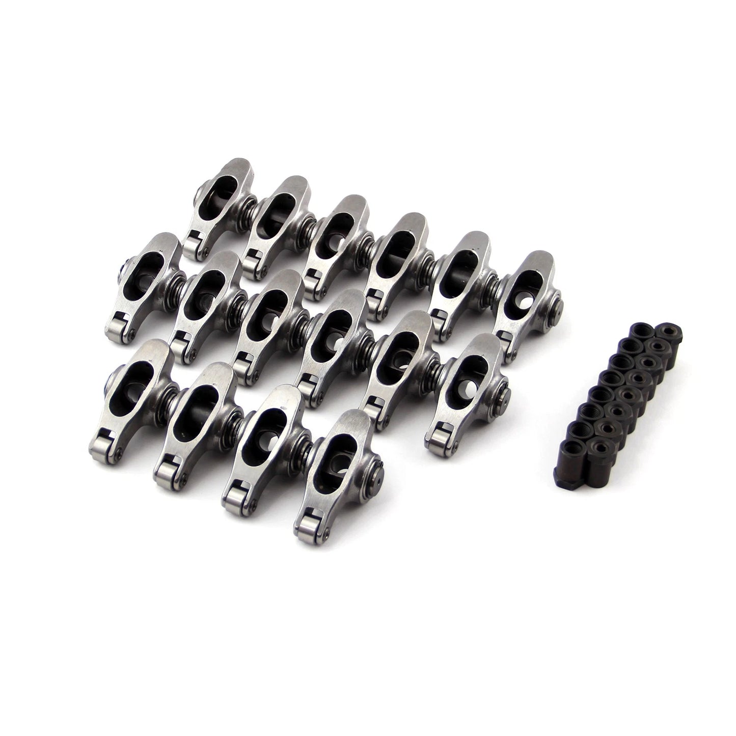 1. 1 x 1.73" Stainless Steel Roller Rocker Arms for Ford 302 351C Cleveland 460