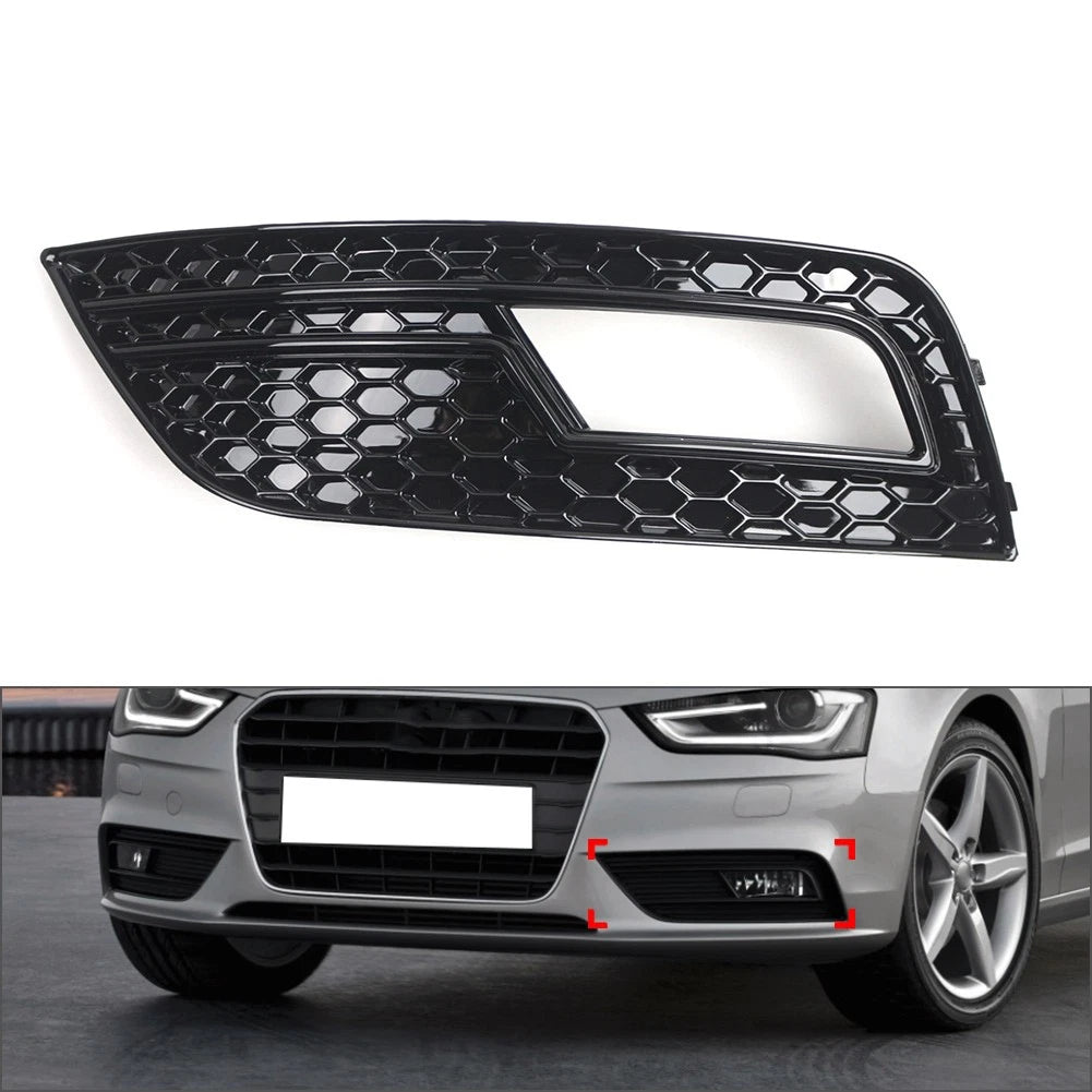 Front Left Fog Light Grille Cover for Audi A4 (2013-2016)