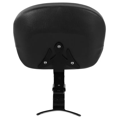 Black Driver Backrest Pad for Harley Touring CVO Road Street Glide (2009-2023)