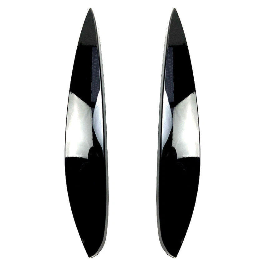 Headlight Eyelid Trim Glossy Black for Mercedes Benz Smart (2014-2021)