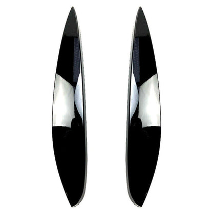 Headlight Eyelid Trim Glossy Black for Mercedes Benz Smart (2014-2021)