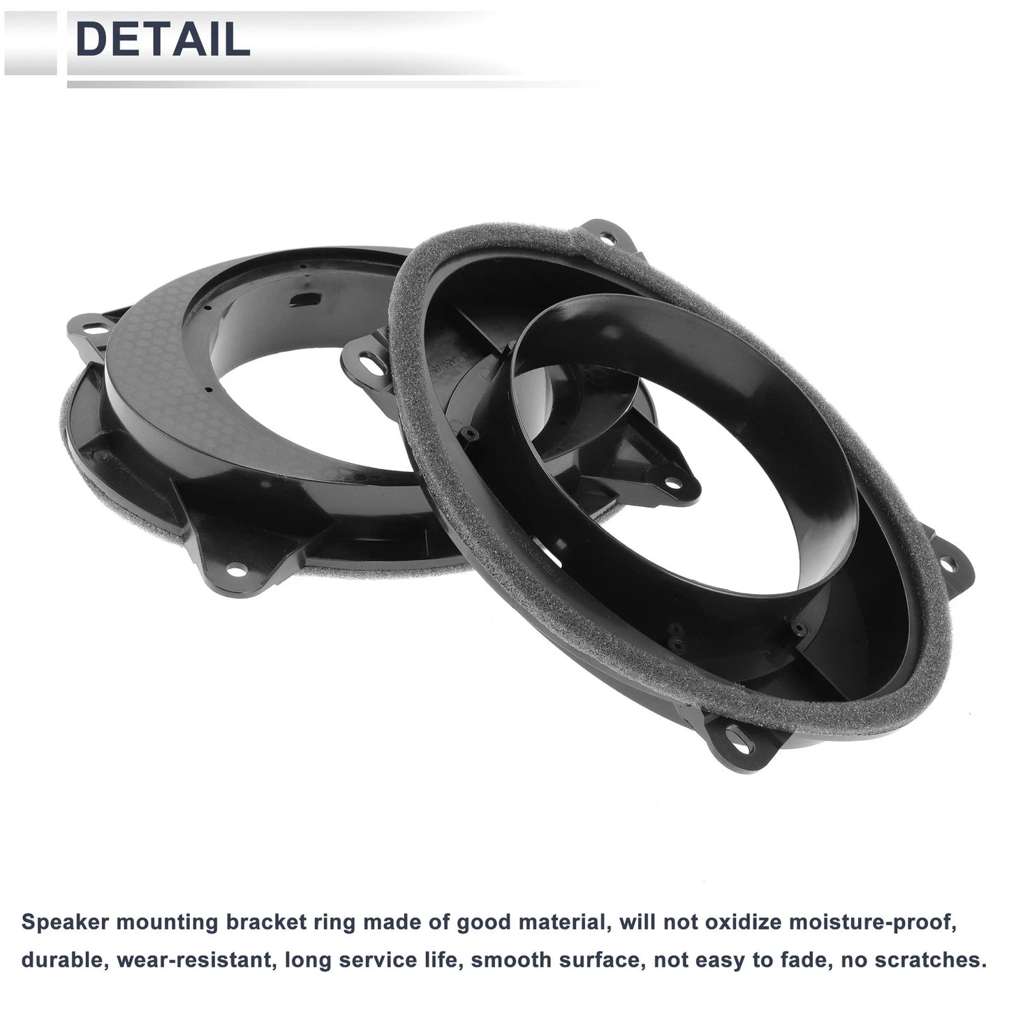 Speaker Spacer Adapter for Toyota 6x9" to 6.5" Speakers (2000-2023) 2 x Set