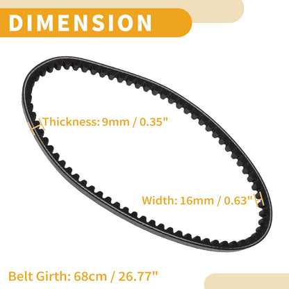 Drive Belt V-Belt for Suzuki SYM Symply 50 Scooter