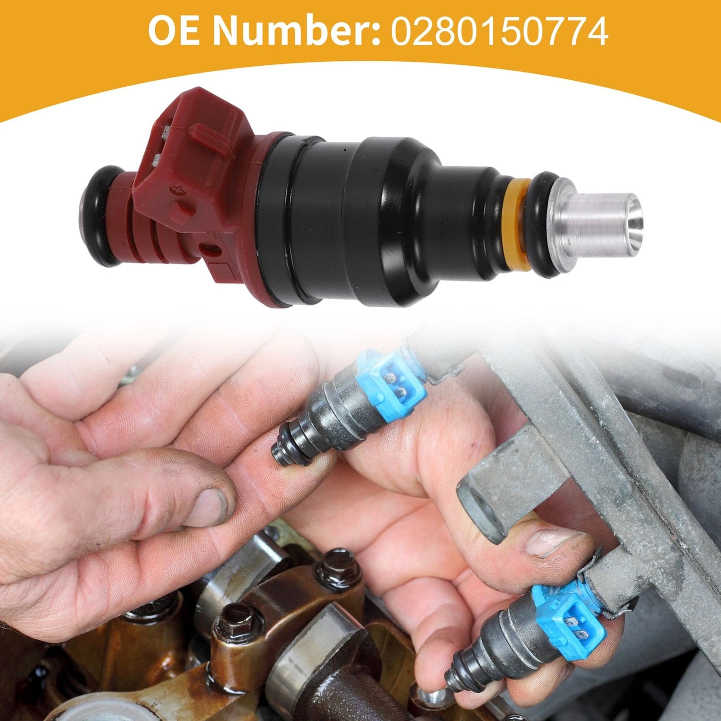 1 Pc Fuel Injector for Dodge Caravan Engine Fuel Nozzle (1992-2000)