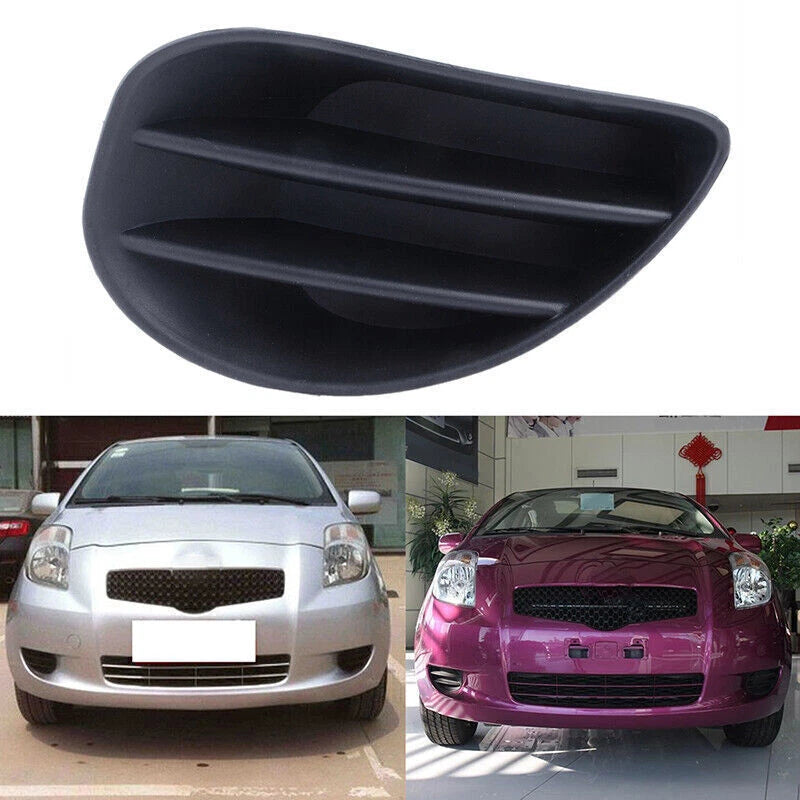 Left Side Fog Light Cover for 2007-2008 Toyota Yaris Hatchback (2007-2008)