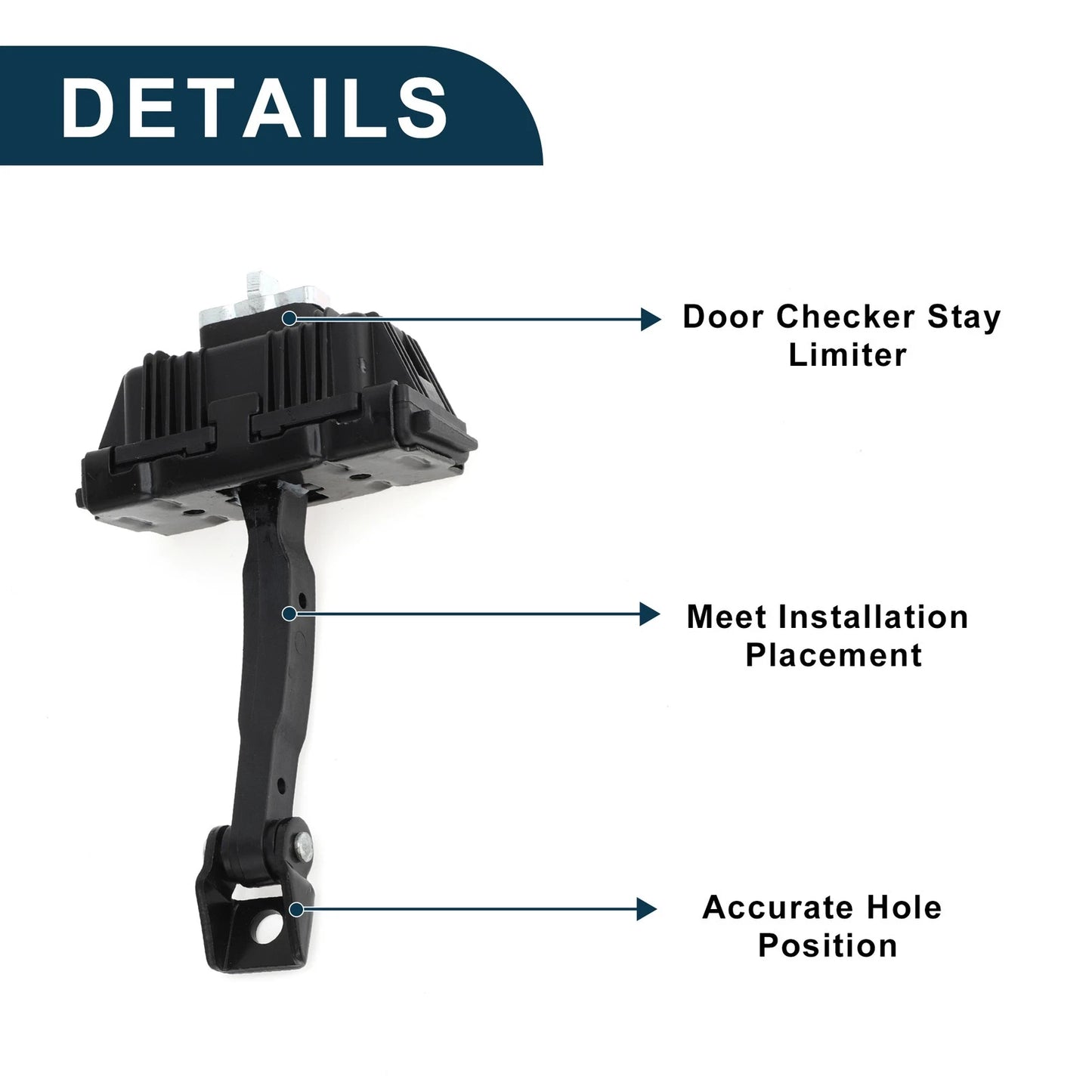 Door Check Strap Stopper Limiter for BMW X5 E53 (2000-2006)