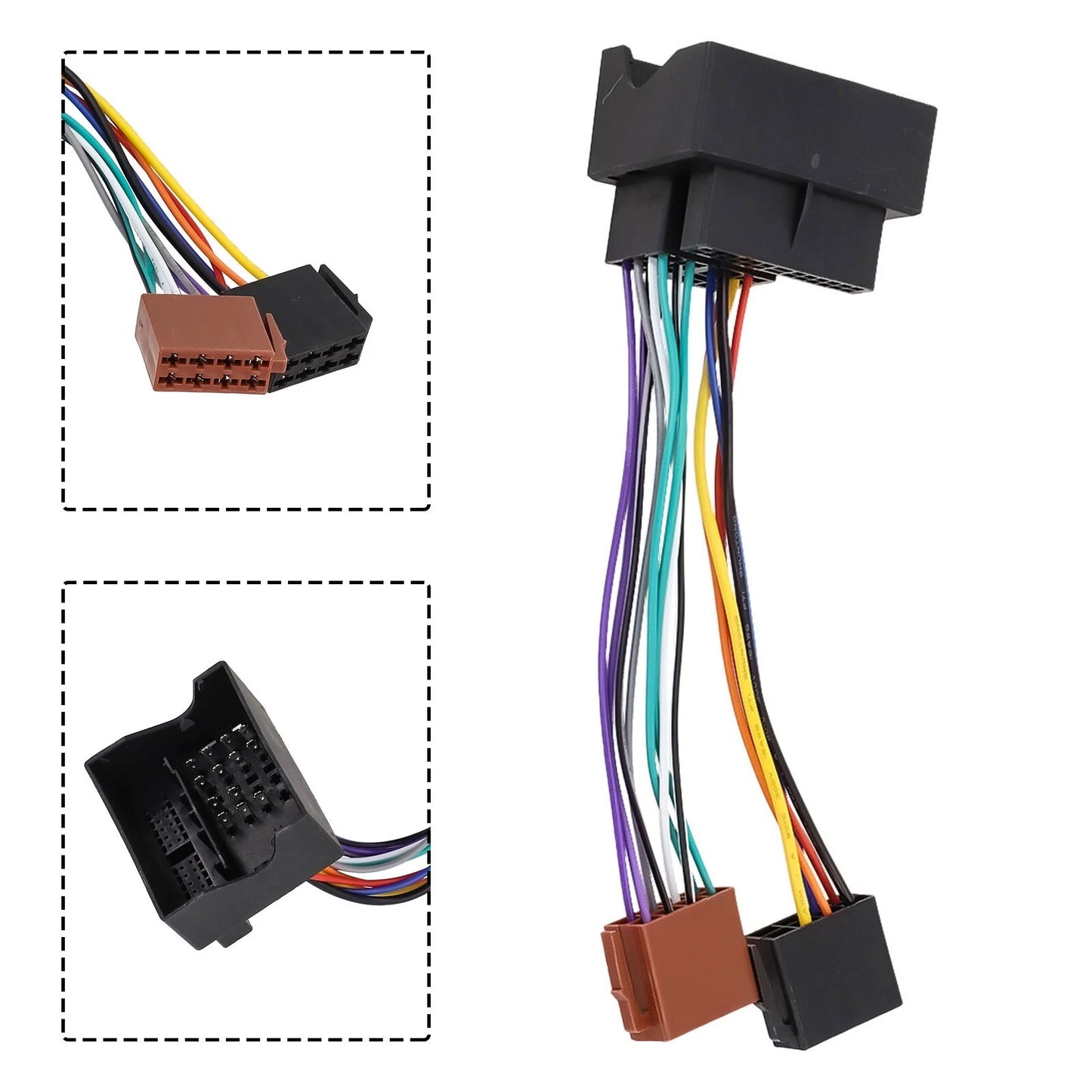 ISO Stereo Radio Wiring Harness Adapter for Golf