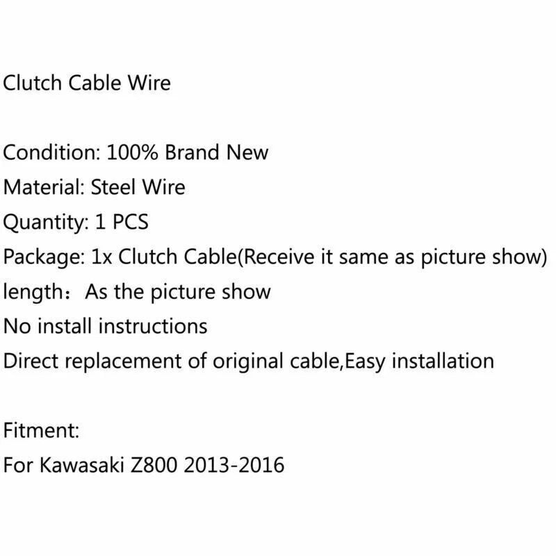 Clutch Cable for Kawasaki Z800 (2013-2016)