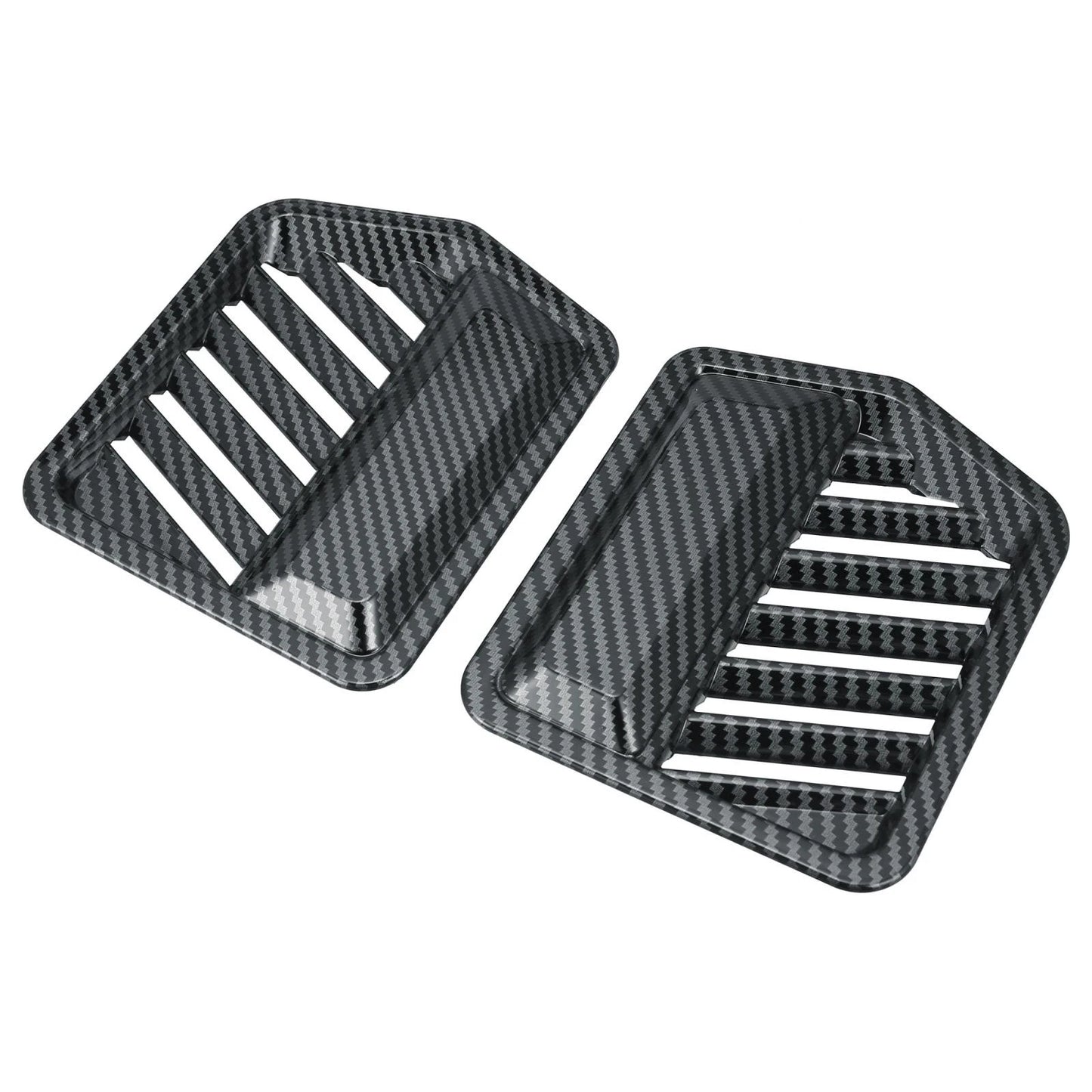 2 x ABS Car Side Air Conditioning Vent Outlet Trim for Ford F-150 (2015-2019)