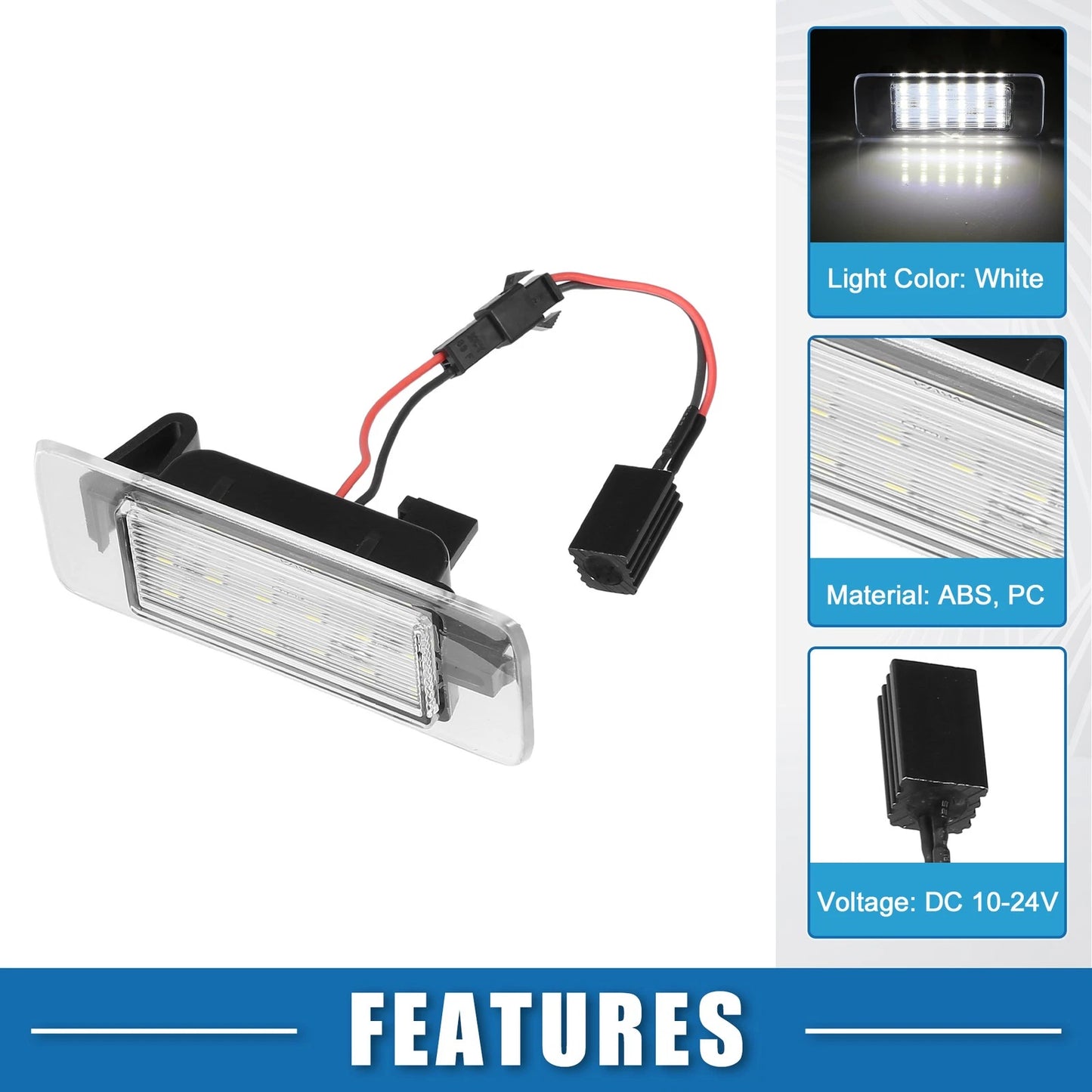 LED License Plate Light for Chevy Suburban (2015-2020)