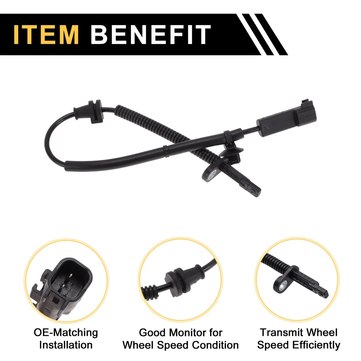 ABS Wheel Speed Sensor for Ford Edge (2015-2023)