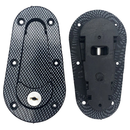 Quick Release Hood Pin Locking Kit Carbon Universal
