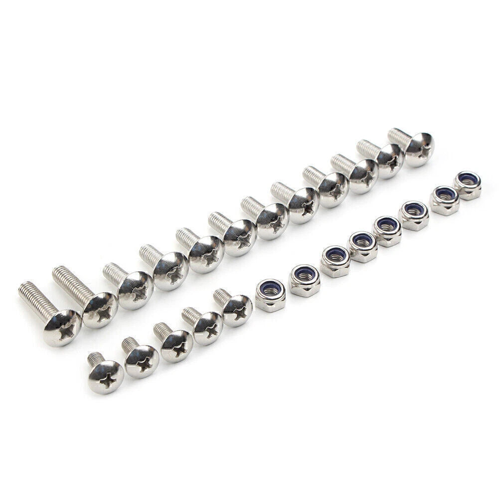 25 Piece Fender Bolt Screw Nut Mounts for Yamaha Banshee (1987-2006)