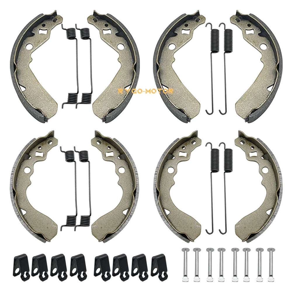 Front & Rear Brake Shoes for Kawasaki Mule KAF300