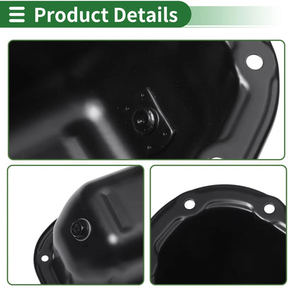 Engine Oil Pan for Toyota Tundra 2007-2021 - 1 x Iron Black