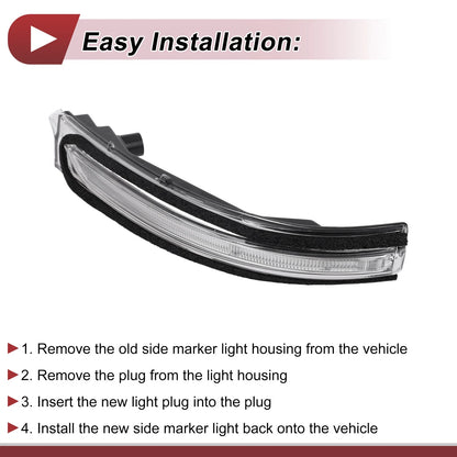 Front Right LED Turn Signal Light for Kia Optima (2017-2020)
