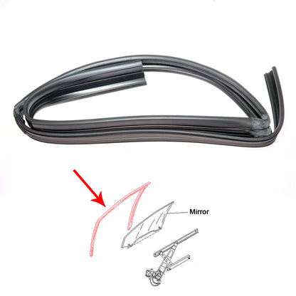 Rear Door Glass Run Channel for Toyota Soluna Sedan 2002-2007