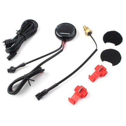 Red LCD Digital Thermometer Water Temperature Sensor Gauge for Make & Model