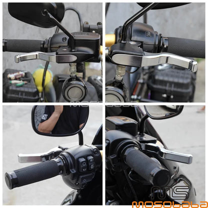 Brake Clutch Lever Guards for Harley Touring Electra Glide Road King (1996)