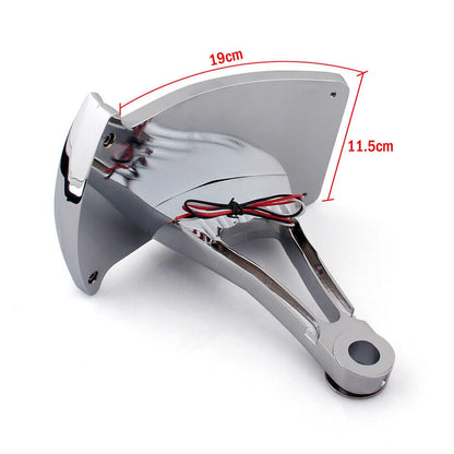 Chrome Billet License Plate Bracket for Chopper F3