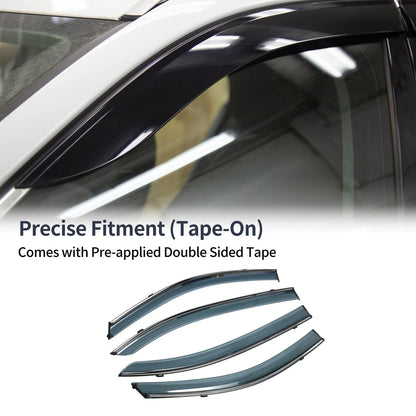 Window Deflectors 1 x Set for Honda Accord Sedan (2013-2017)