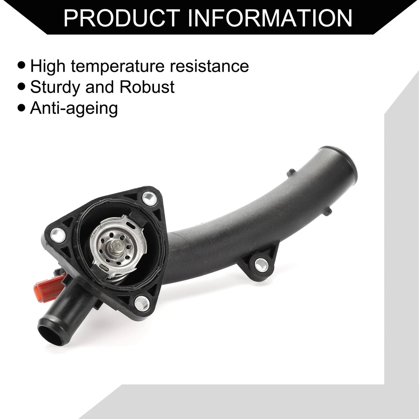 Thermostat Housing Assembly for Toyota Camry (2018-2023) 1 Pcs Black