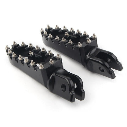 Wide Foot Pegs MX Style for Harley Sport Glide FLSB & Low Rider FXLR