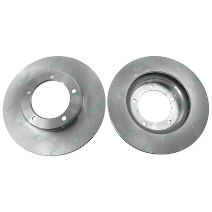 2 Front Disc Rotors for Toyota Landcruiser FZJ105 HZJ105 V6 4.2L 4.5L (1998-2007)