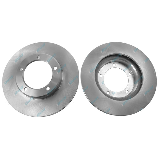 2 Front Disc Rotors for Toyota Landcruiser FZJ105 HZJ105 V6 4.2L 4.5L (1998-2007)
