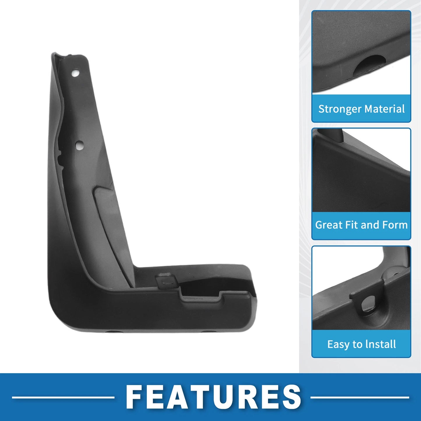 Mud Flap Splash Guards for BMW 318is 318i 318ti 320i 323Ci 323i 330xi (1992-2006)