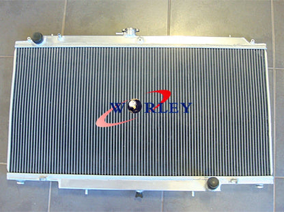 3 Row Aluminum Radiator + Fans for Nissan Patrol Y61 GU 4.5L TB45E (1997-2016)