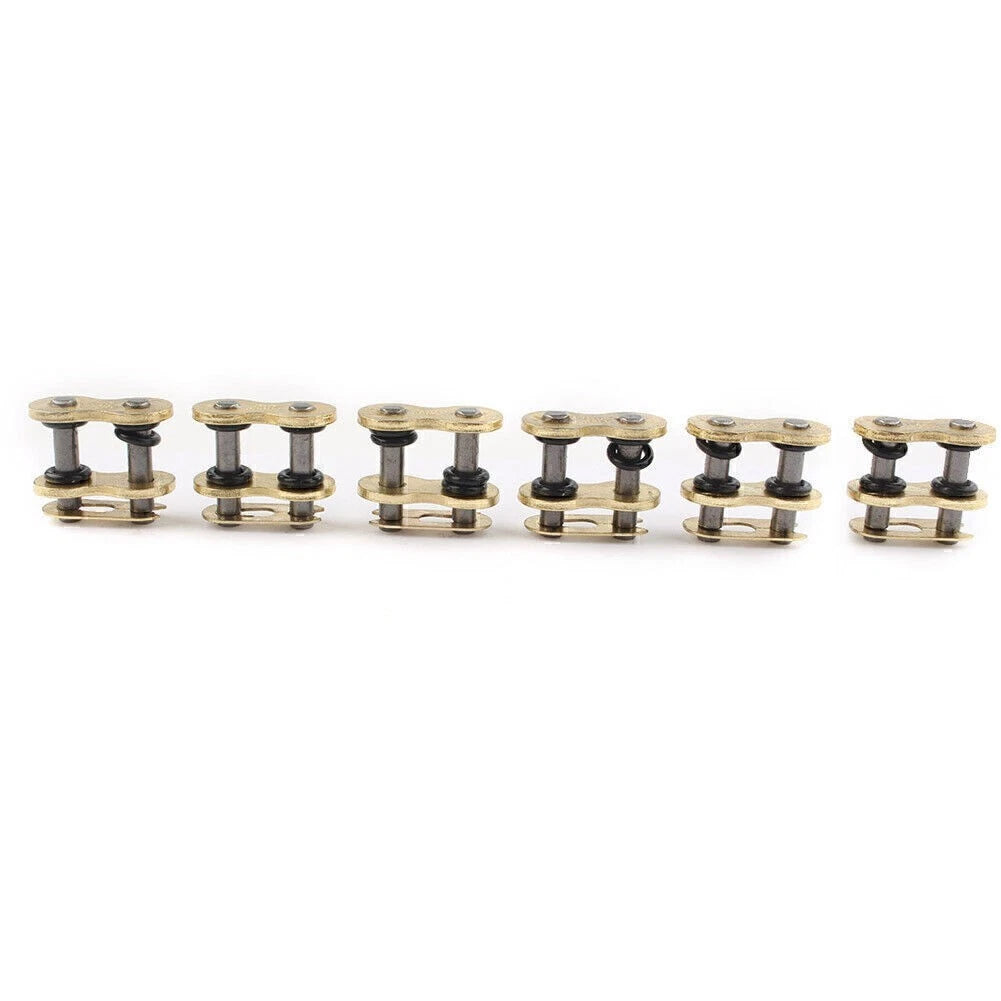6PCS Master Chain Connector Link with O-rings for Motorcycle Dirt Pit Bike