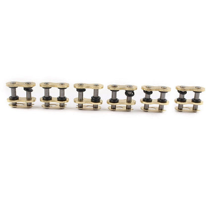 6PCS Master Chain Connector Link with O-rings for Motorcycle Dirt Pit Bike