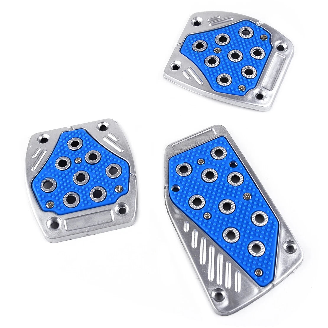3 x Non-Slip Gas Brake Clutch Pedal Covers for Manual Transmission Cars