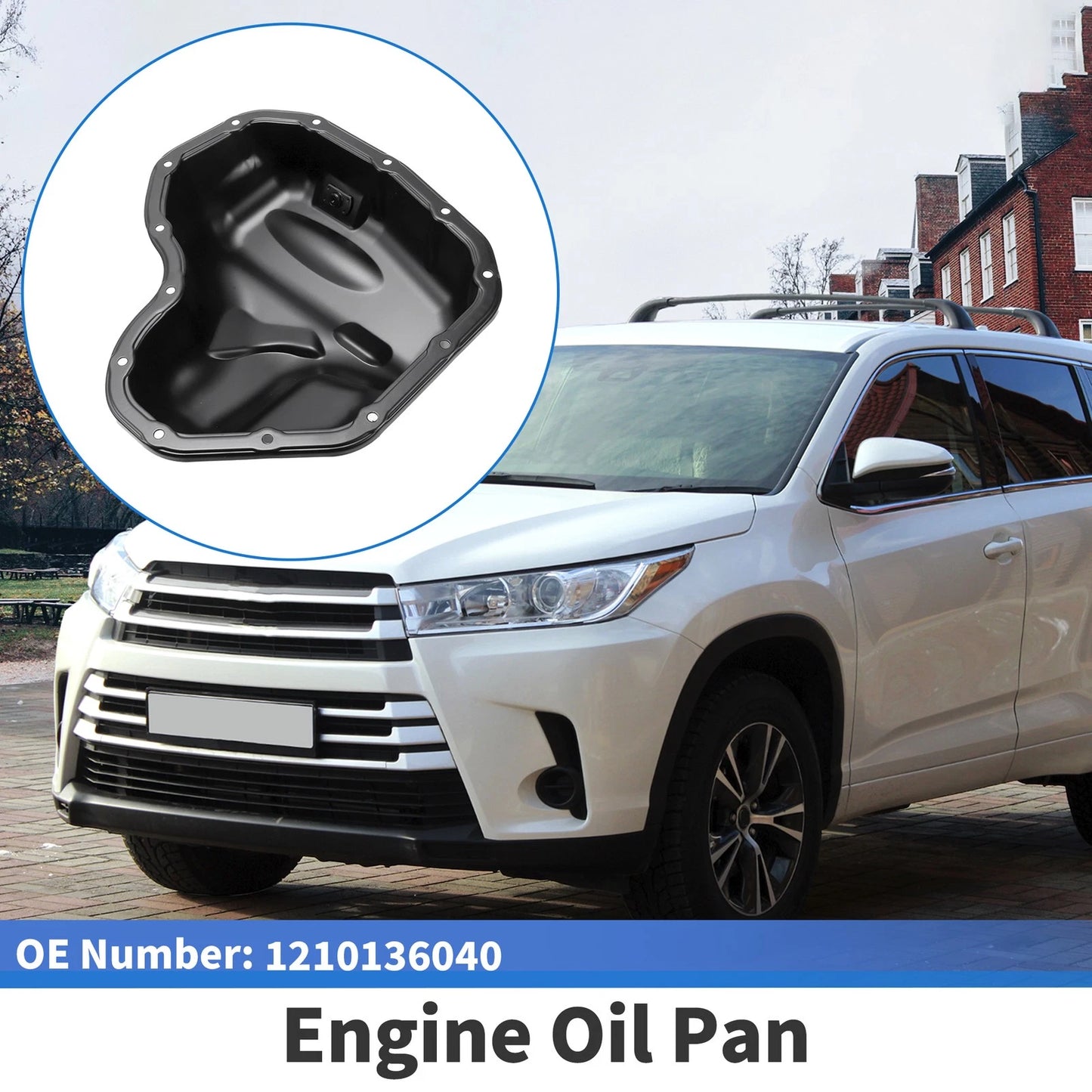 Engine Oil Pan for Toyota Highlander (2009–2019)