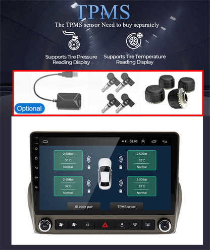 9'' Android 13 Car Stereo Radio GPS Navi for Holden Camaro (2008-2015)