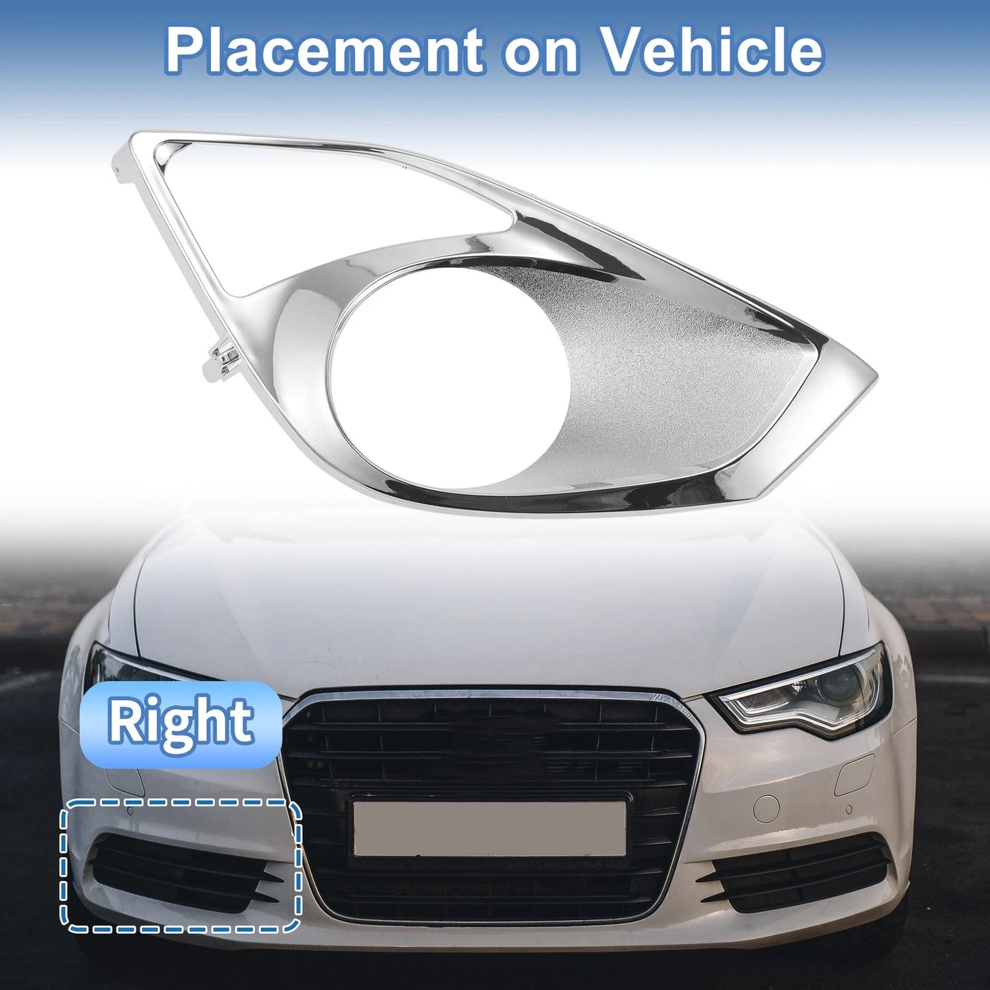 1 x Car Front Right Fog Light Grill for Toyota Avalon (2013–2015)