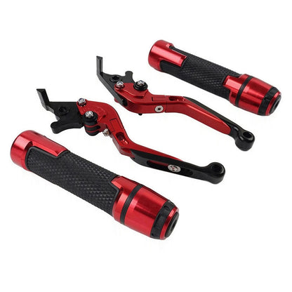 Folding Extendable Brake Clutch Lever Grip Set for Yamaha M-SLAZ (2015-2020)