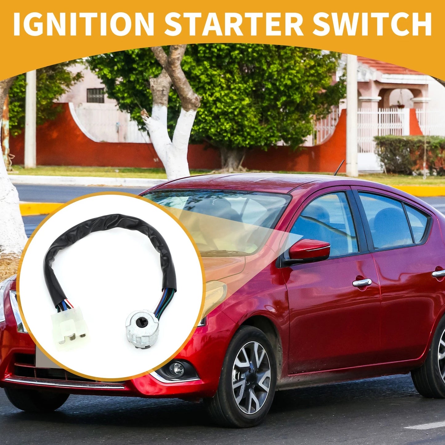 Ignition Starter Switch for Nissan Sentra (1992-1994)