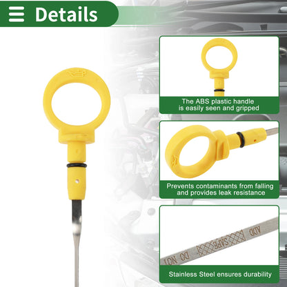 Engine Oil Dipstick for Jeep Cherokee 6 Cyl 4.0L (1997-2001)